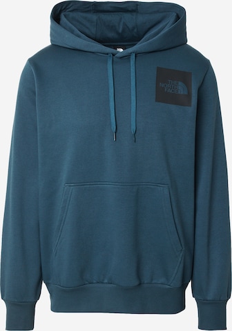 Felpa 'FINE' di THE NORTH FACE in blu: frontale