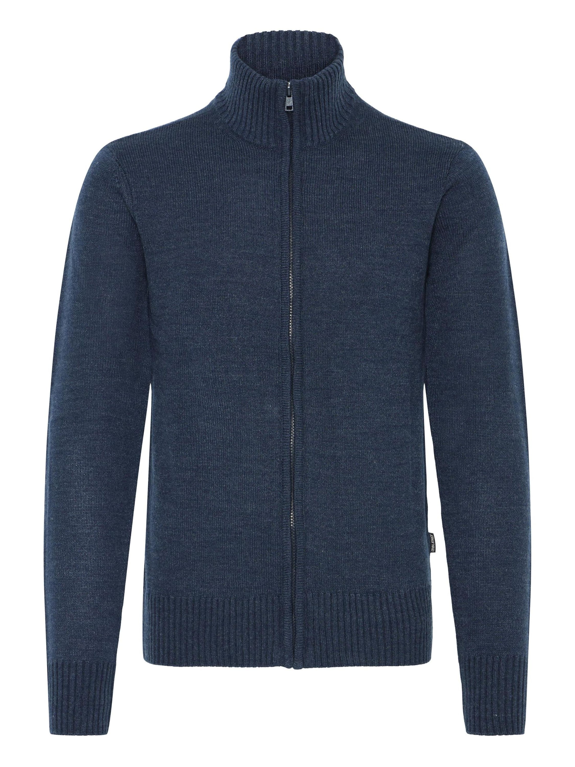 BLEND Strickjacke ' BHRycel ' in Blau: Vorderseite