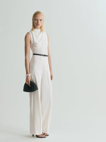 MANGO Jumpsuit 'MARTY8' in White: front