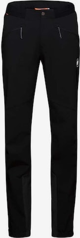 MAMMUT Outdoorhose 'Aenergy' in Schwarz: Vorderseite