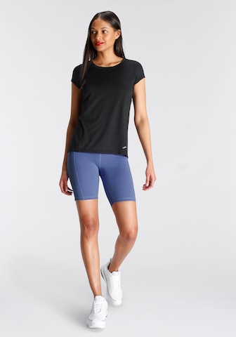 FAYN SPORTS Skinny Sporthose in Lila