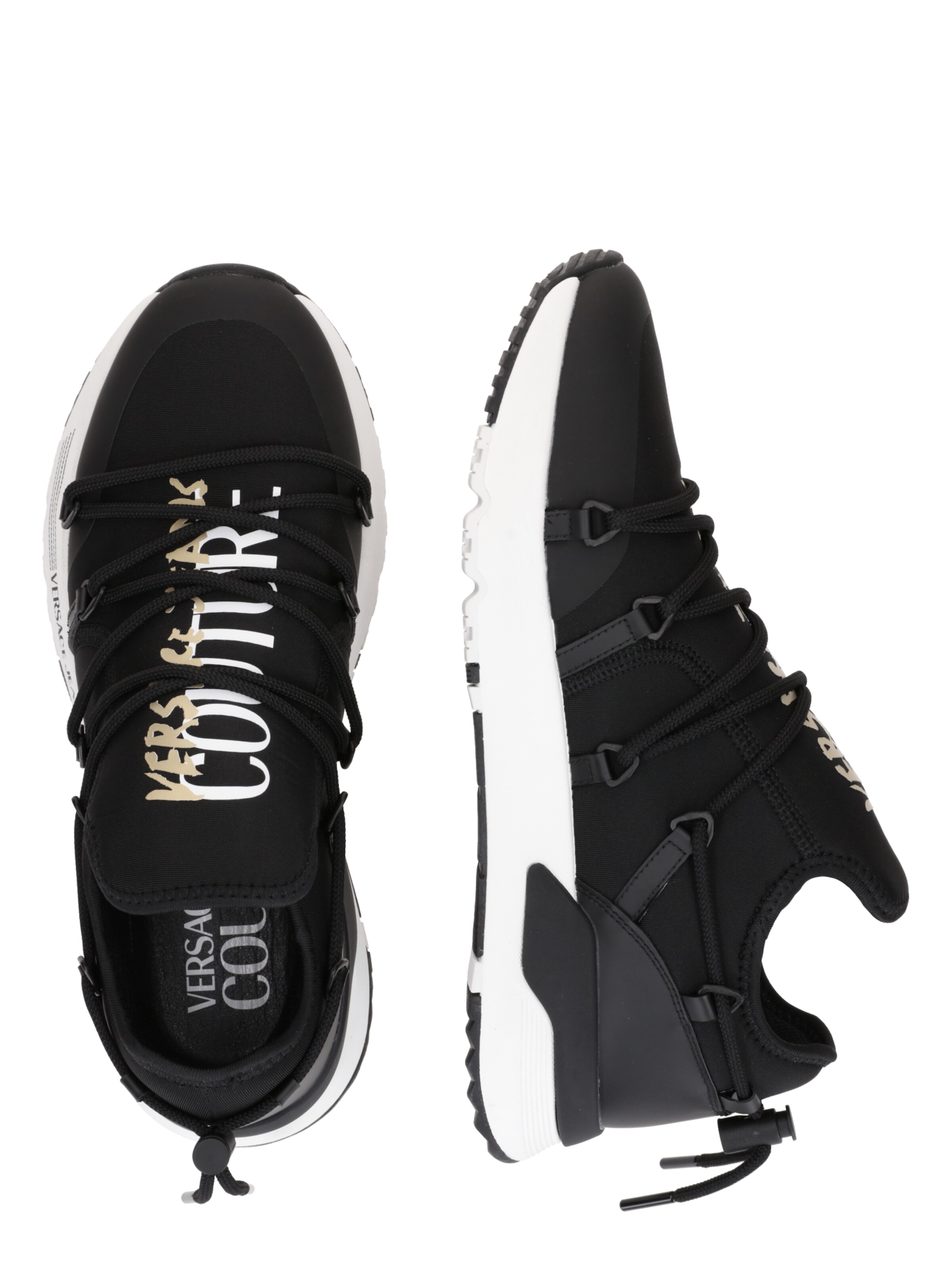 Versace Jeans Couture Platform trainers 'FONDO DYNAMIC' in Black | ABOUT YOU