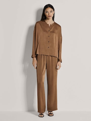 Chemisier MADELEINE en marron