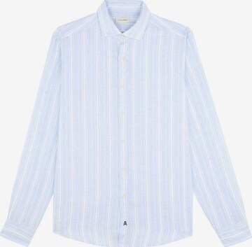 Scalpers Regular fit Button Up Shirt in Blue: front