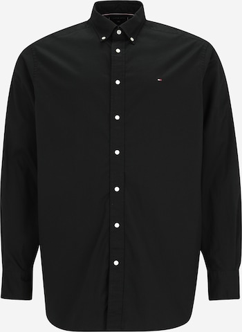 Chemise Tommy Hilfiger Big & Tall en noir : devant