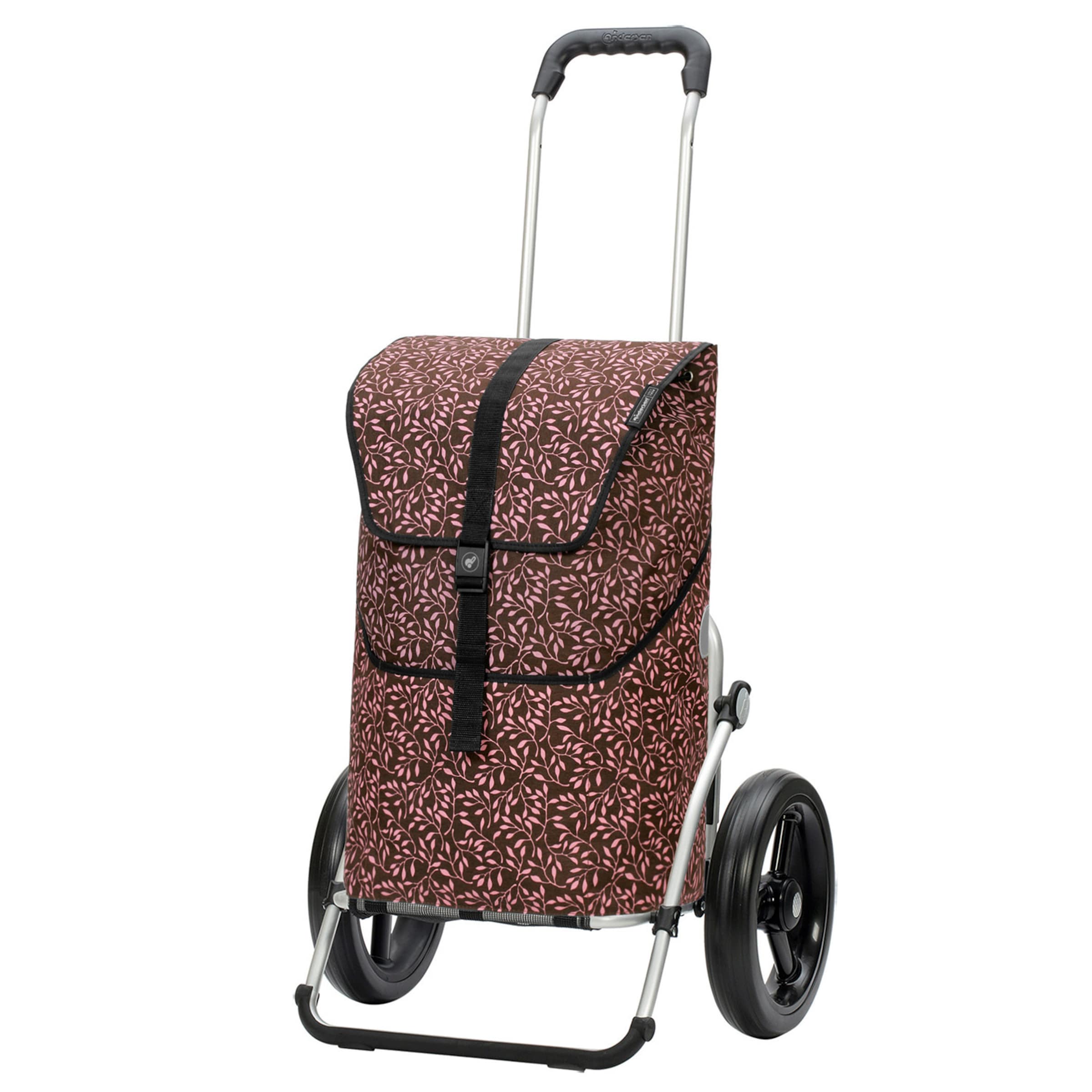 Andersen Shopper Trolley 'Imea' in Braun: Vorderseite