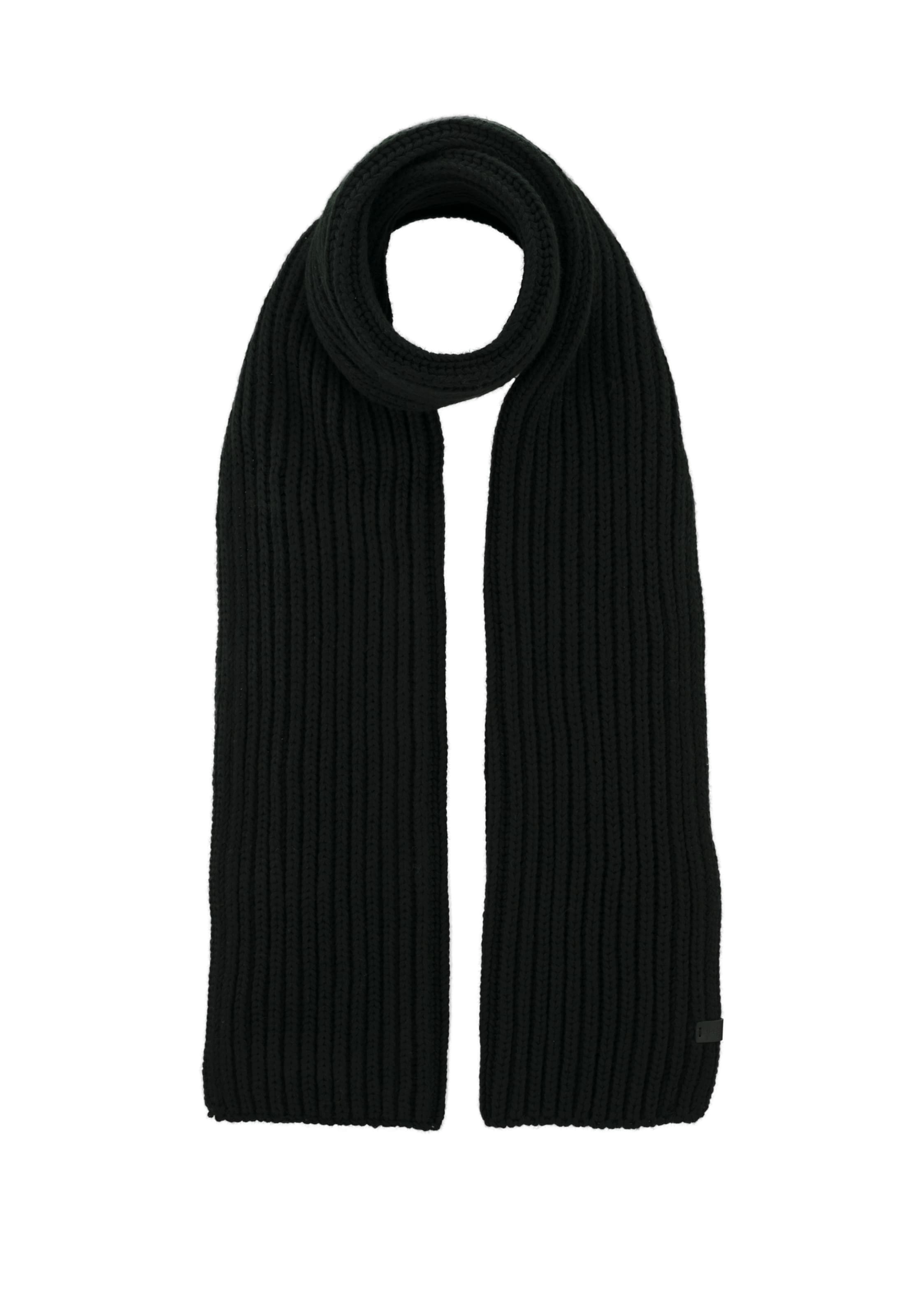 Écharpe Bickley + Mitchell en noir : devant