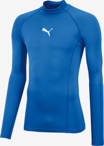 PUMA Base Layer in Blue: front