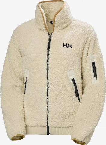 HELLY HANSEN Functionele fleece jas 'MOONLIT' in Beige: voorkant