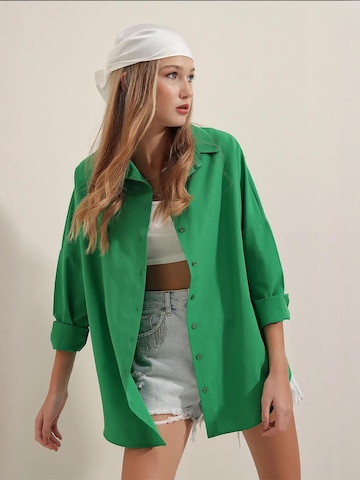 Bigdart Bluse in Grün