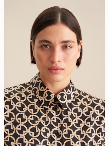 Chemisier 'Rose' SEIDENSTICKER en beige