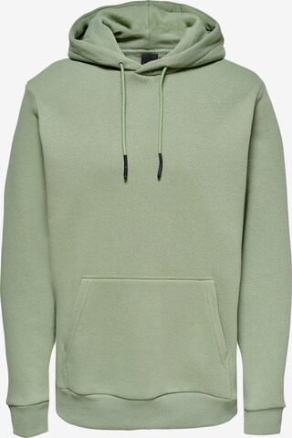 Only & Sons Regular fit Sweatshirt 'Ceres' in Green: front