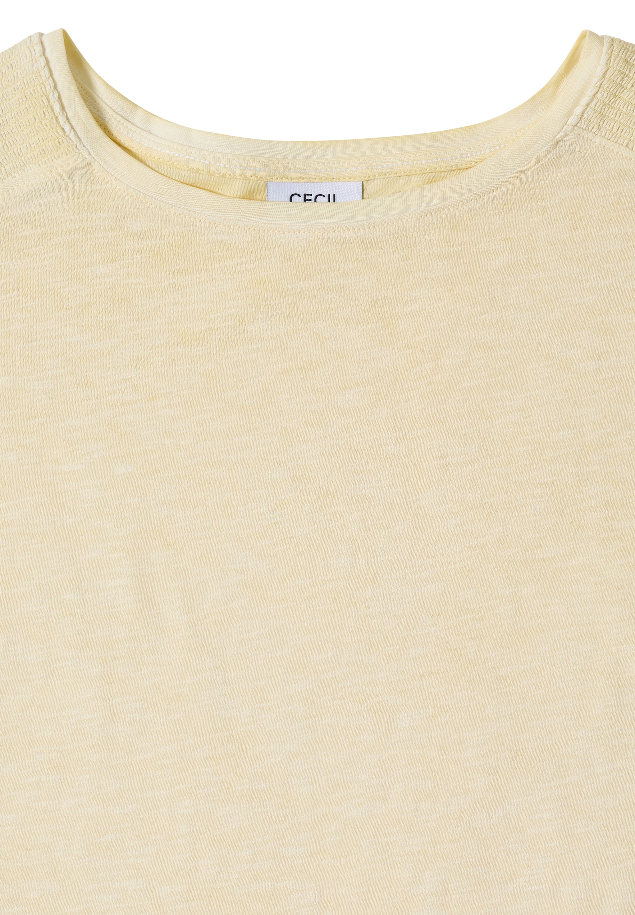 CECIL T-Shirt in Gelb
