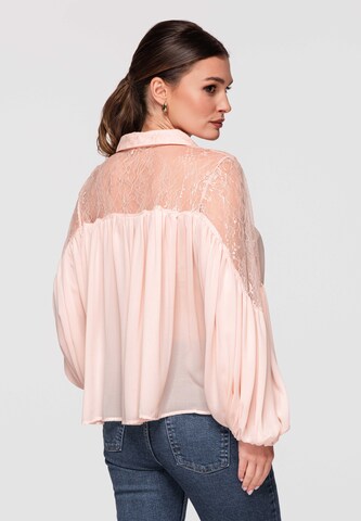 Ombre Blouse 'OW-TS-E0026' in Pink