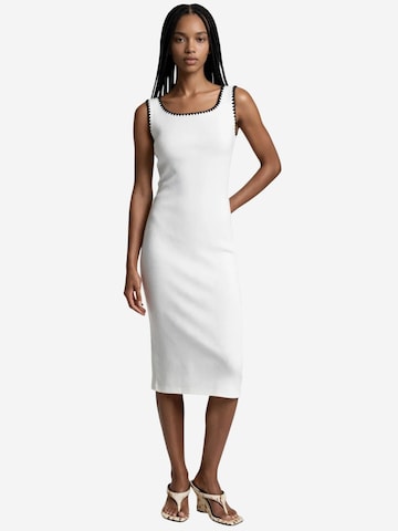 MSN Collection Obleka | bela barva: sprednja stran