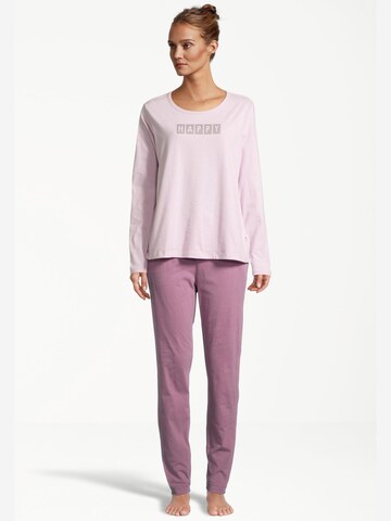 SEIDENSTICKER Pajama 'Soft Knits' in Purple