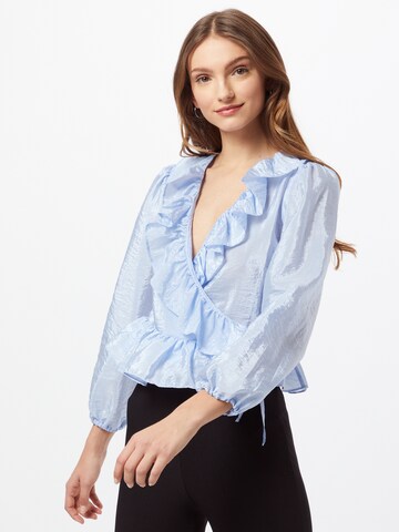 Camicia da donna di River Island in blu: frontale