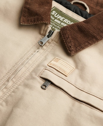 Veste mi-saison Superdry en marron