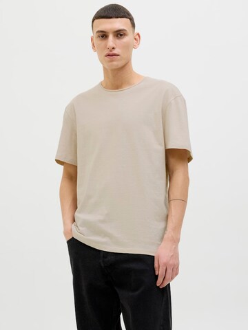 JACK & JONES Shirt 'Summer' in Beige: front