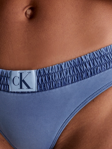 Calvin Klein Swimwear Bikiniunderdel i blå