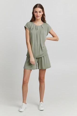 Oxmo Blouse in Green