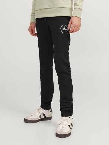Jack & Jones Junior Zúžený Kalhoty 'Gordon Swift' – černá