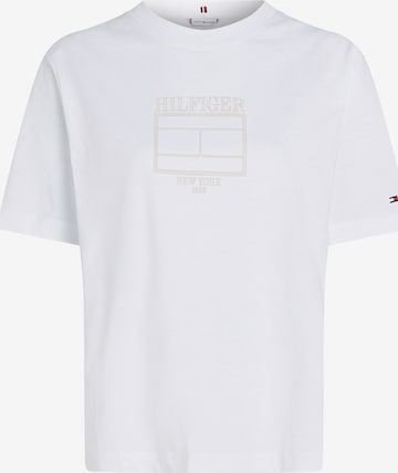 TOMMY HILFIGER Koszulka w kolorze biały: przód