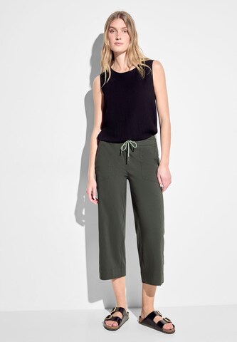 CECIL Loose fit Pants 'Neele' in Green
