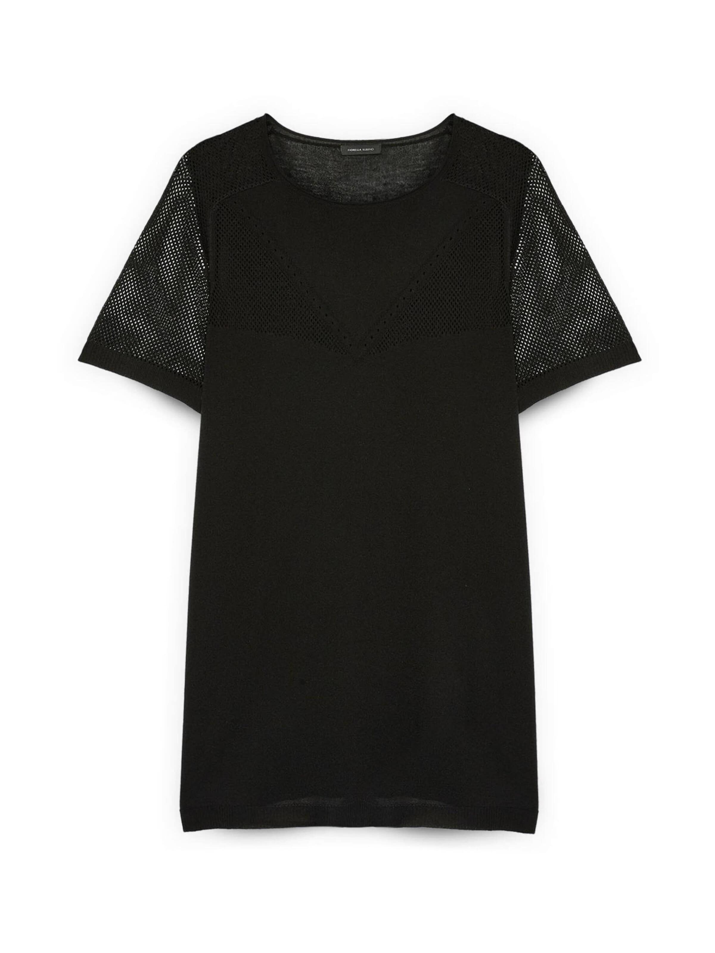 Fiorella Rubino - Camiseta en negro: frente