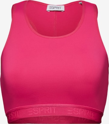ESPRIT Bustier Sport-BH in Pink: predná strana