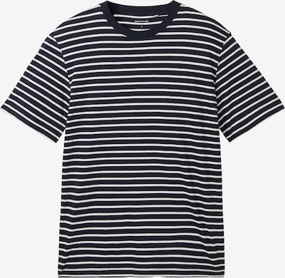 Marškinėliai iš TOM TAILOR, spalva – tamsiai mėlyna jūros spalva / balta, Prekių apžvalga