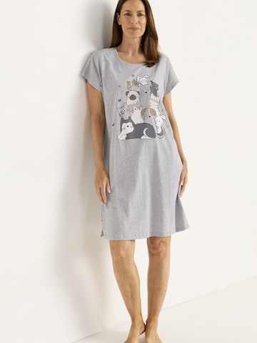 Cellbes of Sweden Nightgown in Grey: front