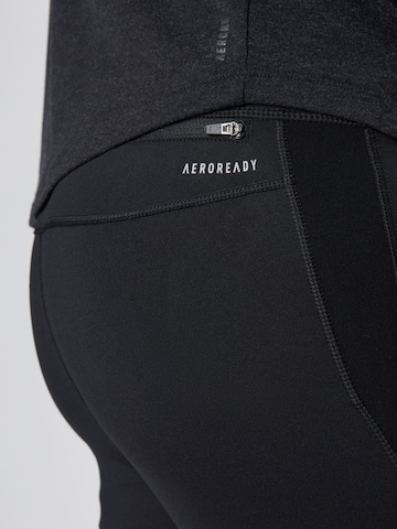 ADIDAS SPORTSWEAR Skinny Sporthose in Schwarz