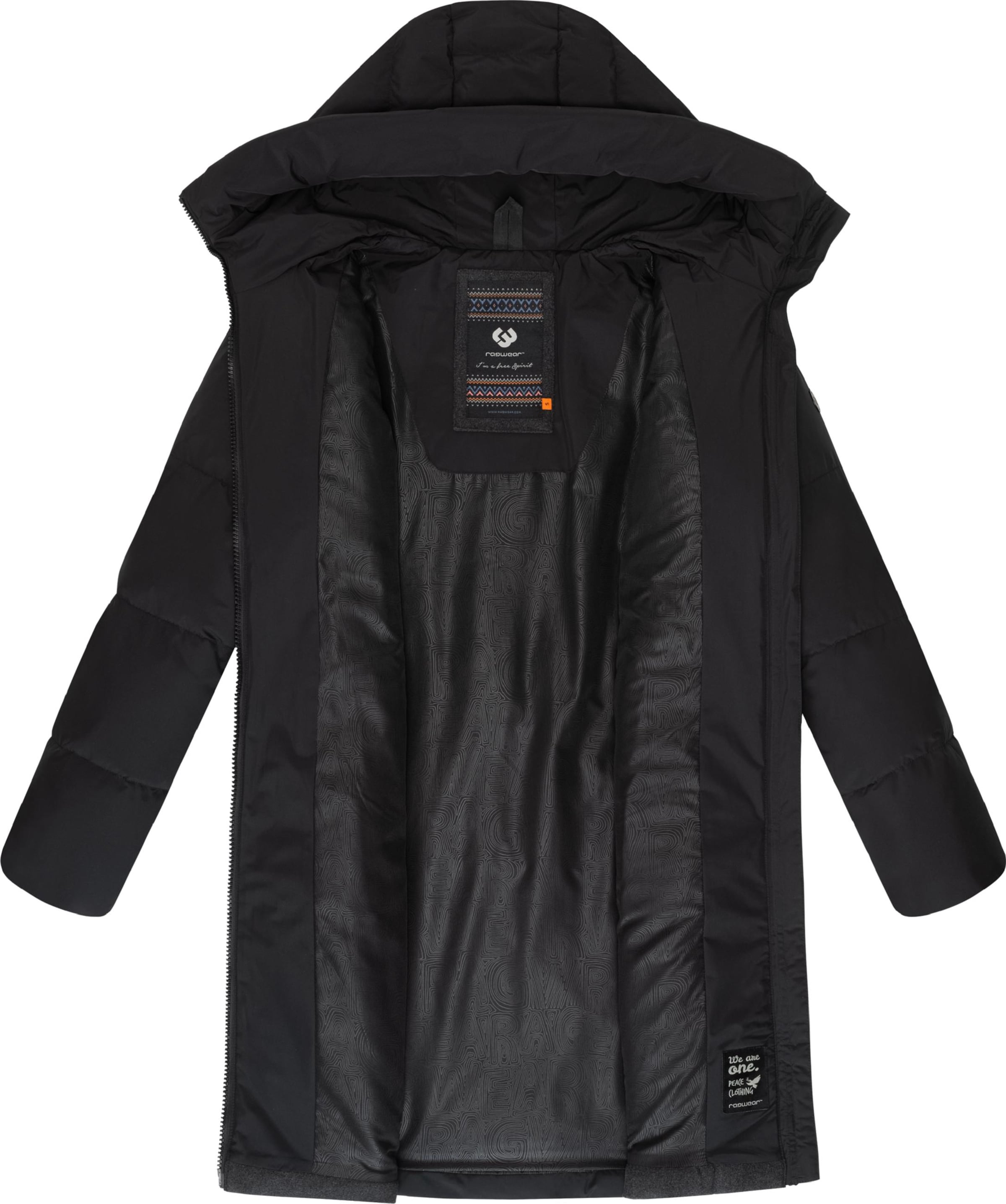 Ragwear Зимнее пальто 'Jumana' в Черный