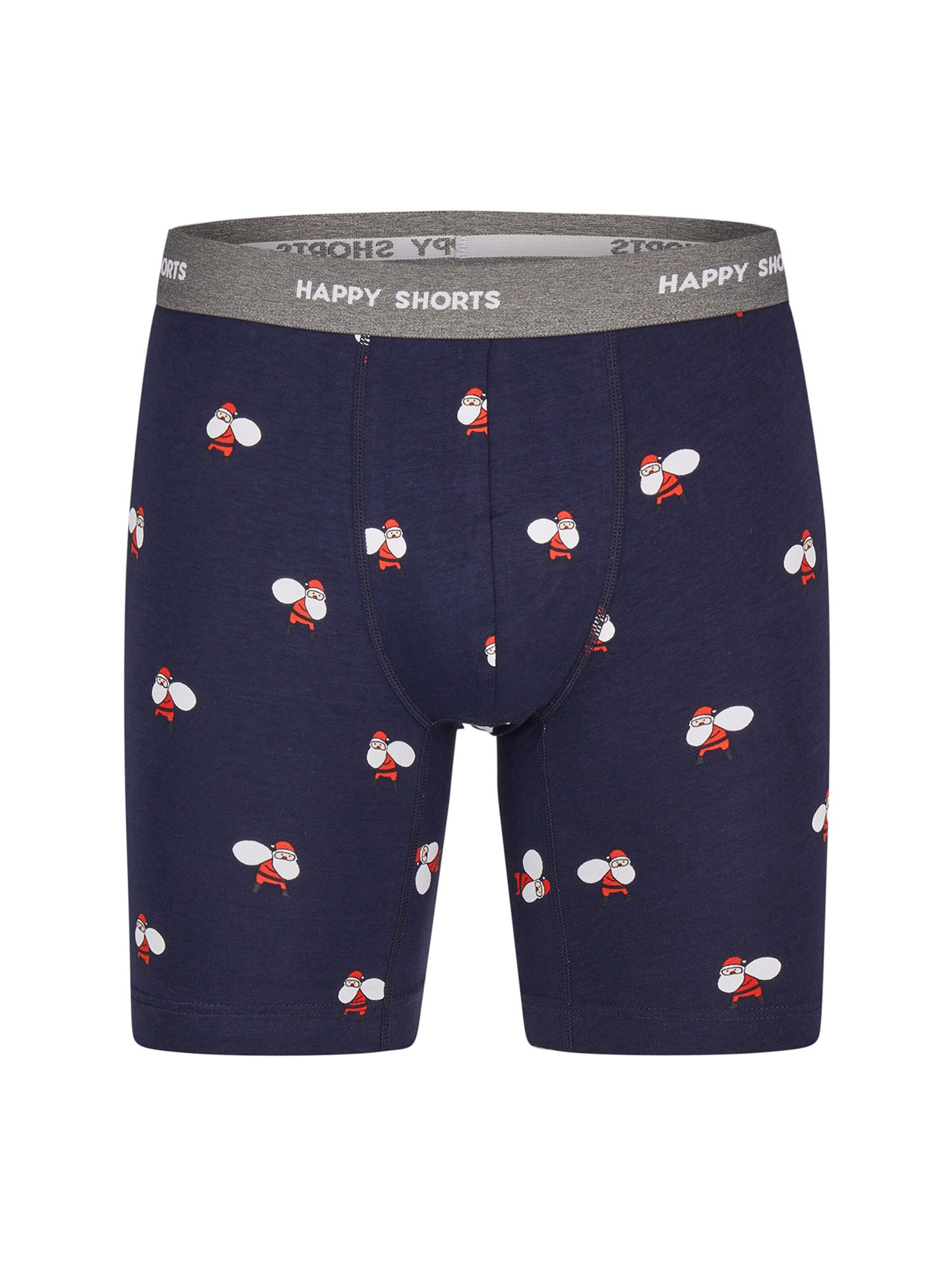 Happy Shorts Boxer shorts ' XMAS Boxer Briefs ' in Blue