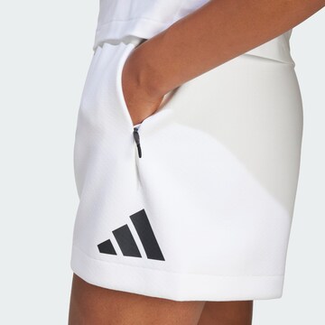 ADIDAS SPORTSWEAR Loosefit Sportbroek 'Z.N.E.' in Wit