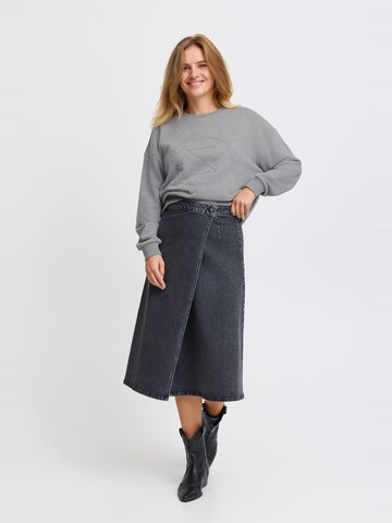 PULZ Jeans - Sudadera 'TABITA' en gris