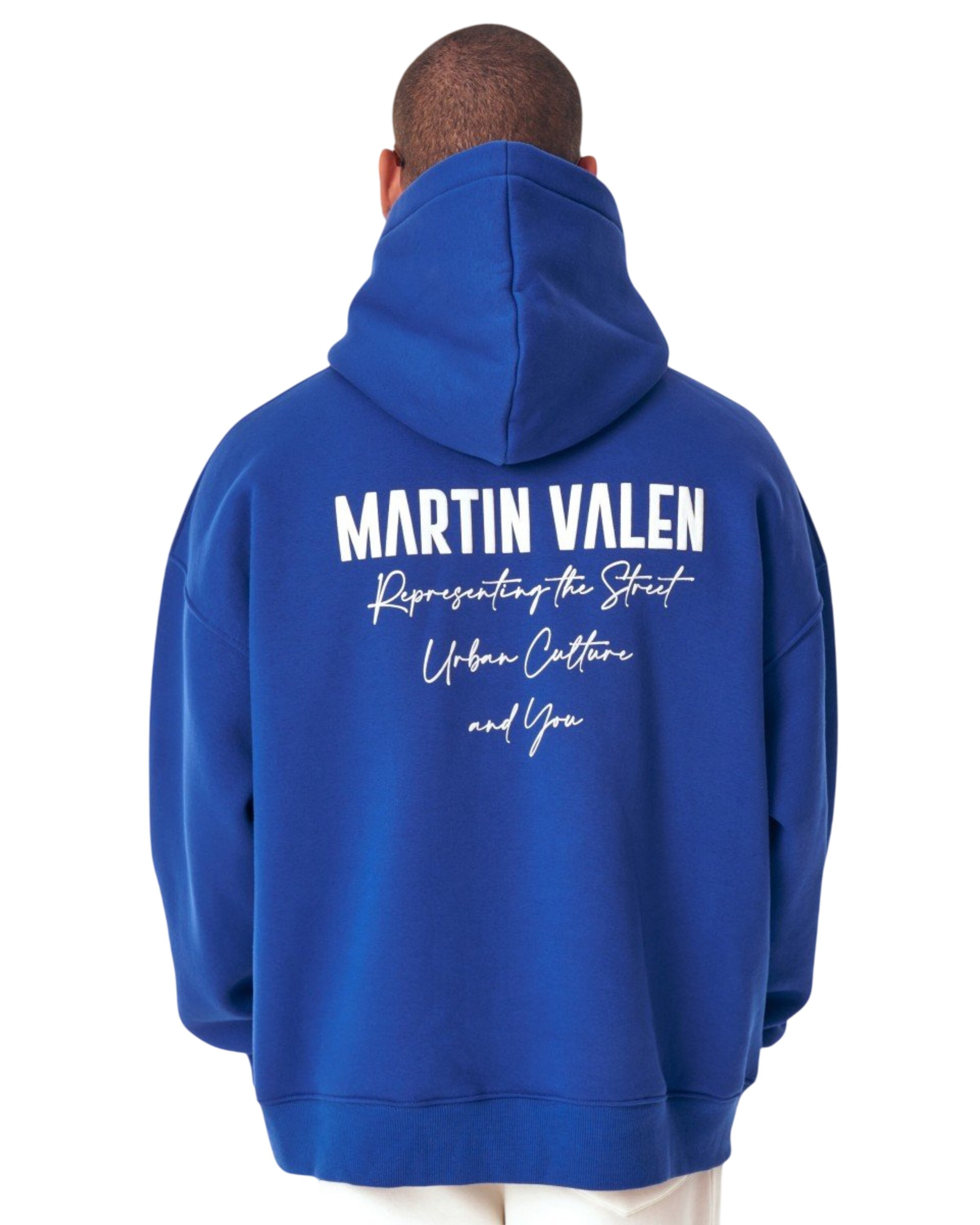 MARTIN VALEN Sweatshirt in Blue: front