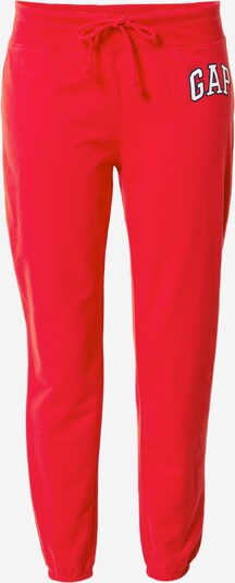 Kelnės iš GAP, spalva – raudona / balta, Prekių apžvalga
