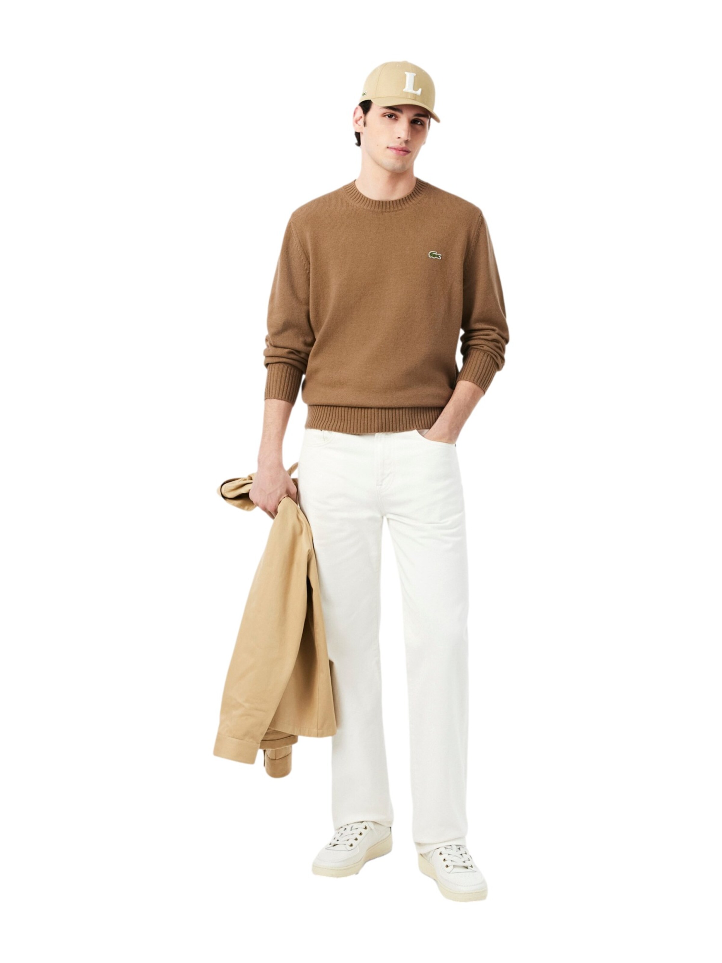 Pullover di LACOSTE in marrone