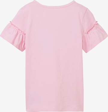 TOM TAILOR T-shirt i rosa