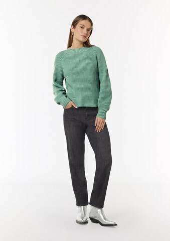 comma casual identity Pullover in Grün