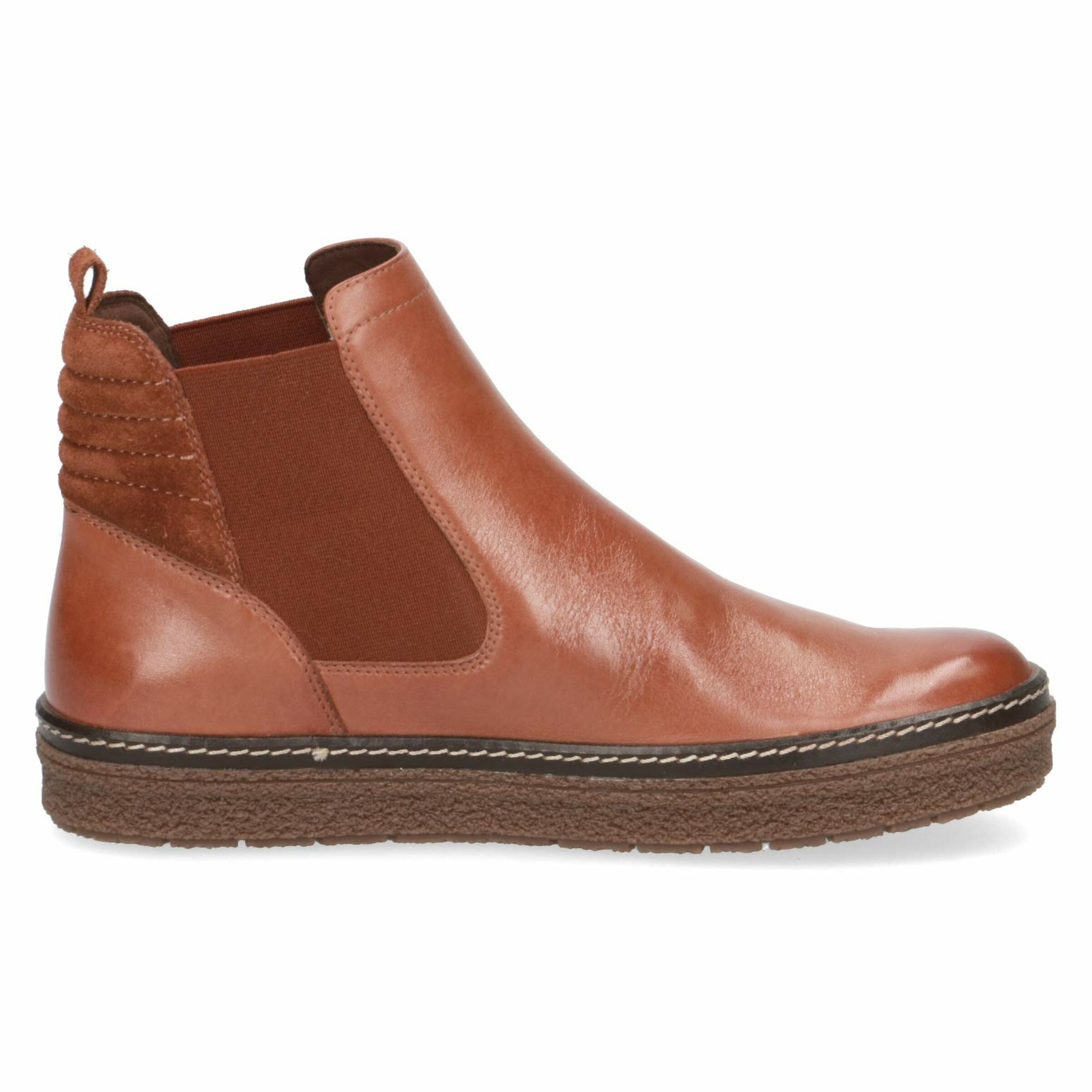 CAPRICE Chelsea boots in Bruin