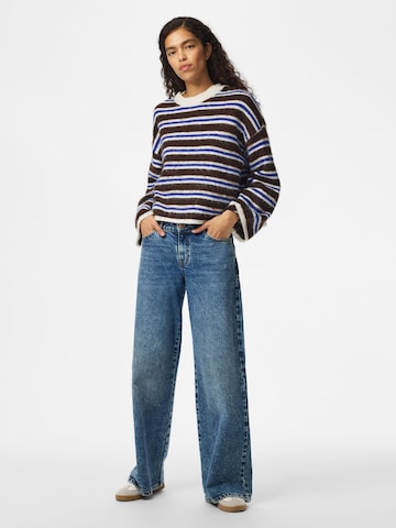 PIECES Pullover 'ADA' i brun