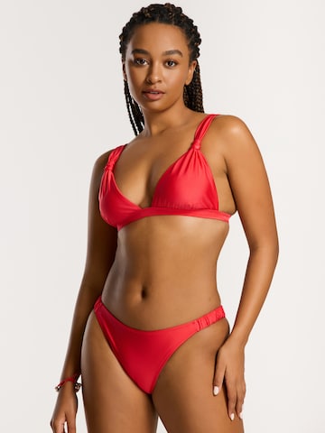 Shiwi Triangel Bikini 'Kiki' in Rot: Vorderseite