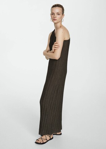 MANGO Knit dress 'Almu' in Green