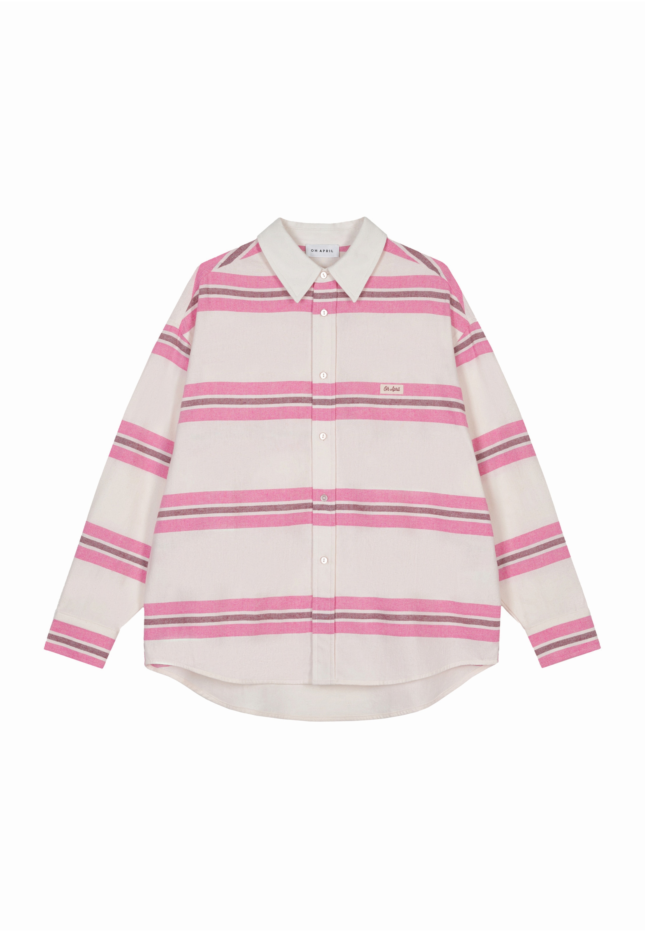 Camicia da donna 'Vivian' di OH APRIL in rosa: frontale