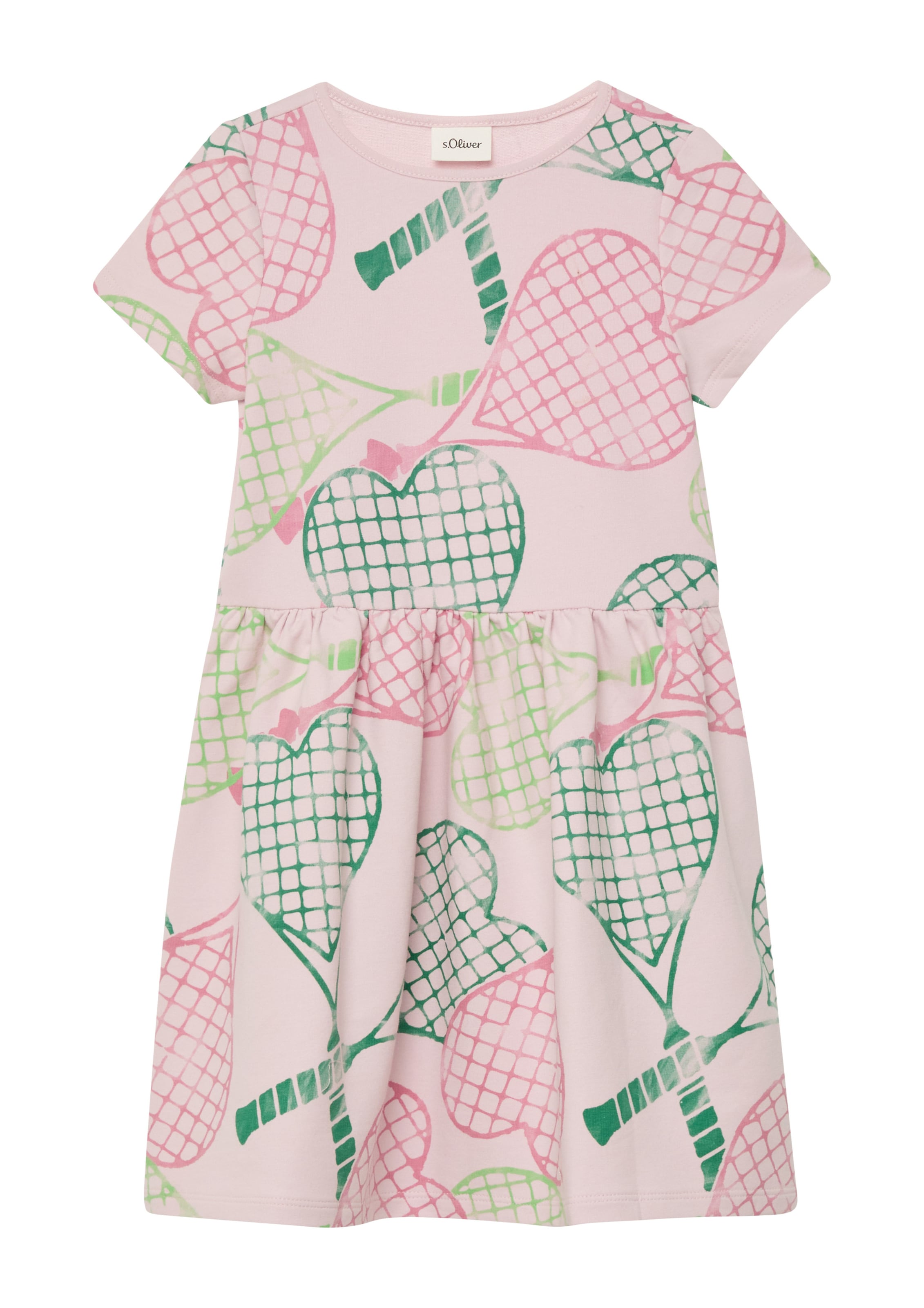 s.Oliver Jurk in Roze: voorkant