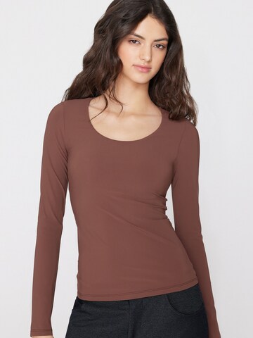Tezenis Shirt in Braun: Vorderseite