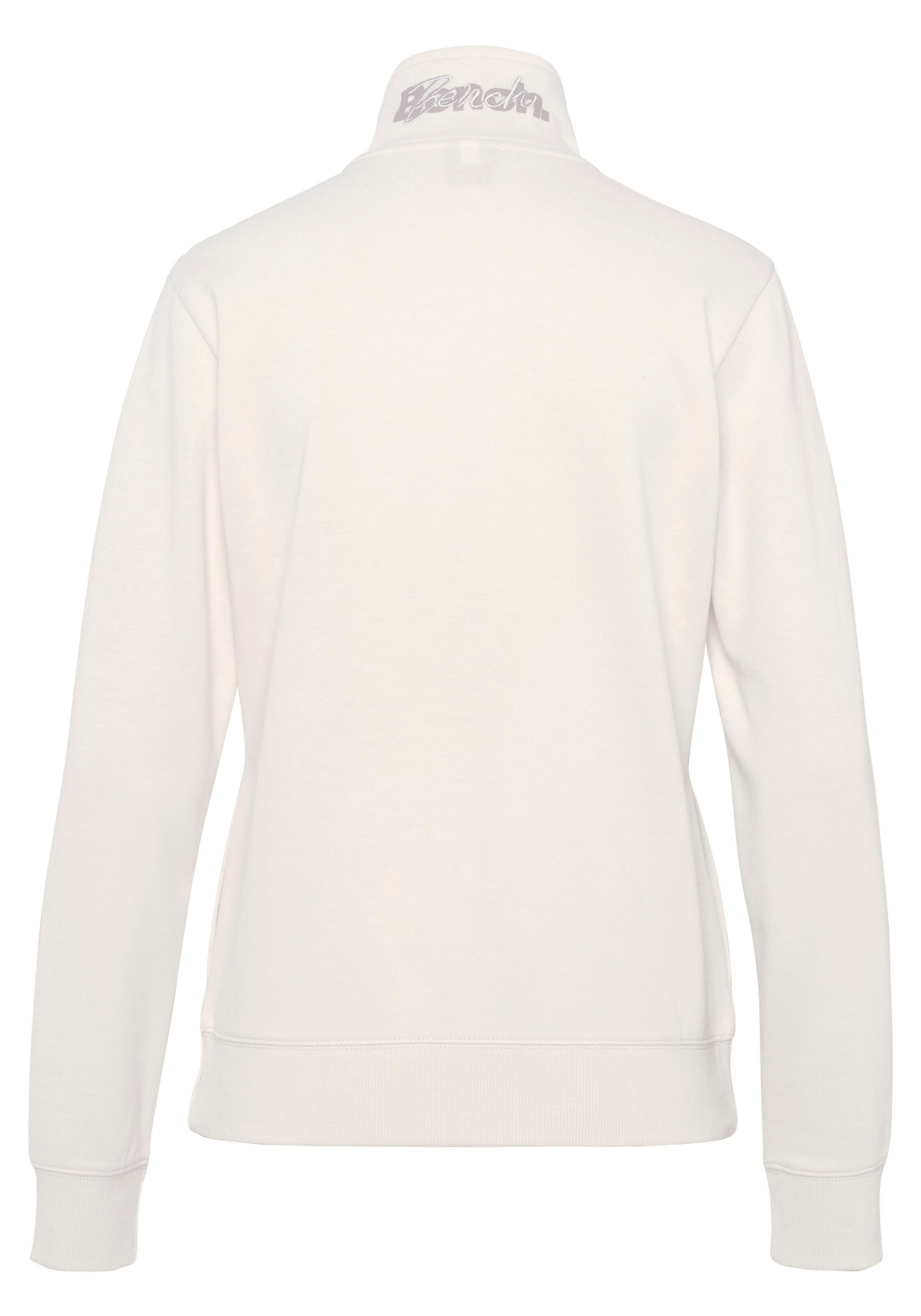 BENCH Sweat jacket in Beige